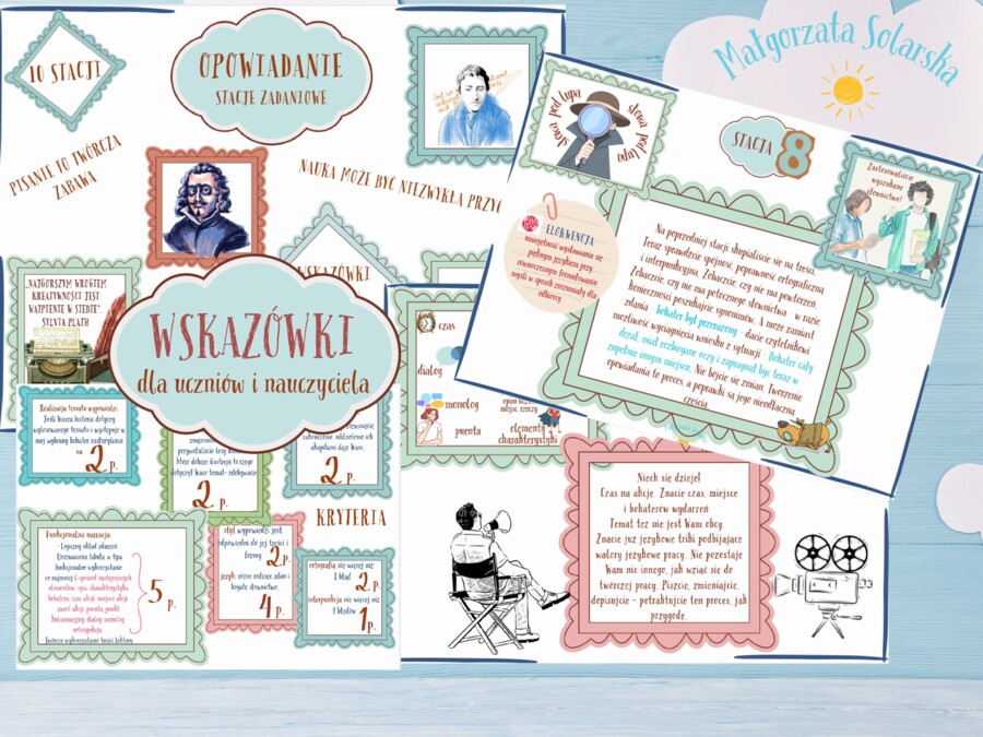 Opowiadanie- stacje zadaniowe