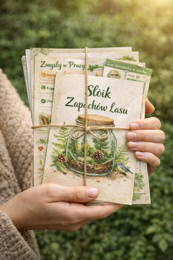 Słoik zapachów lasu