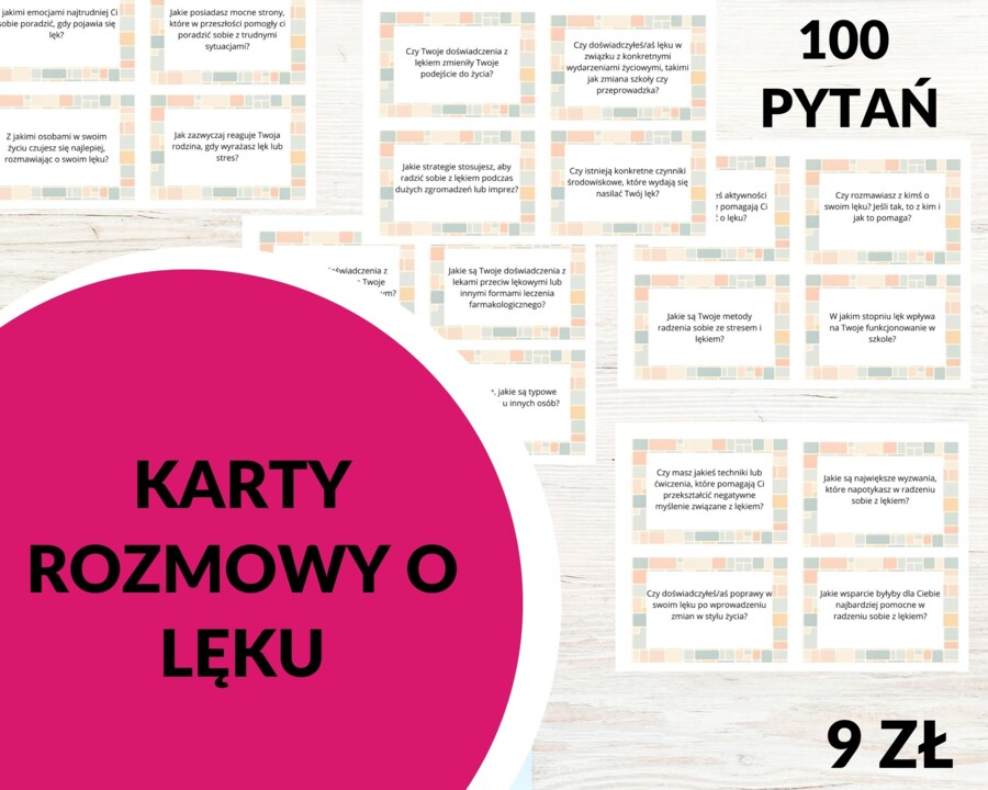 Karty rozmowy o lęku