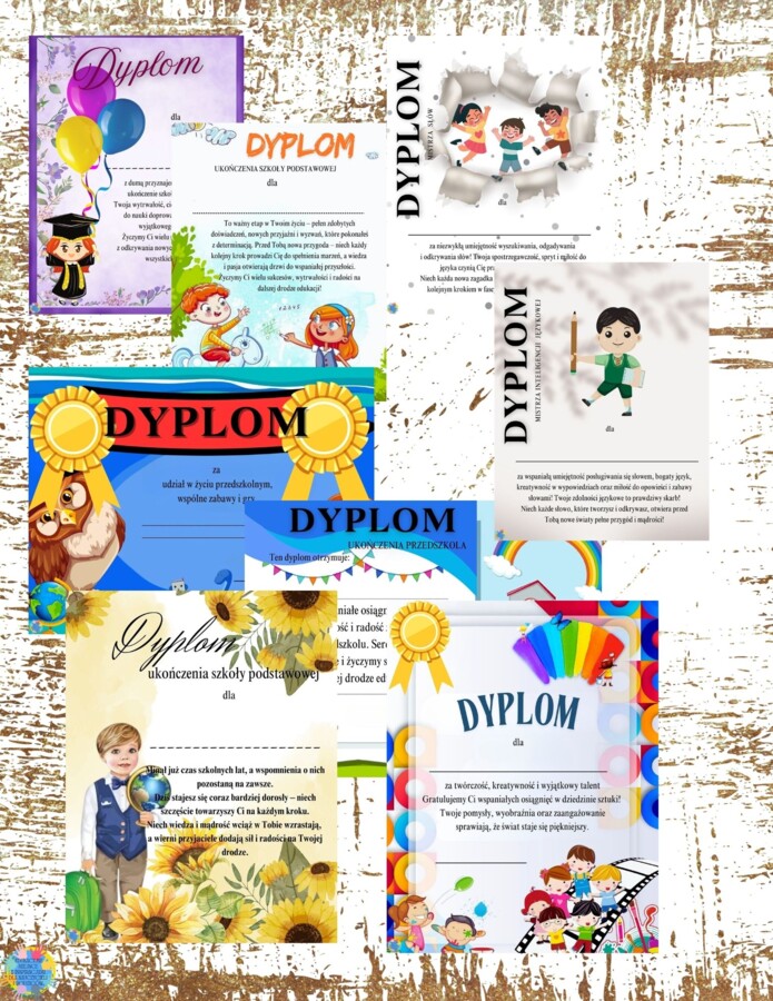 DYPLOMY NA KAŻDĄ OKAZJĘ!