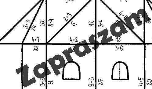 Tangram – mnożenie DOMEK
