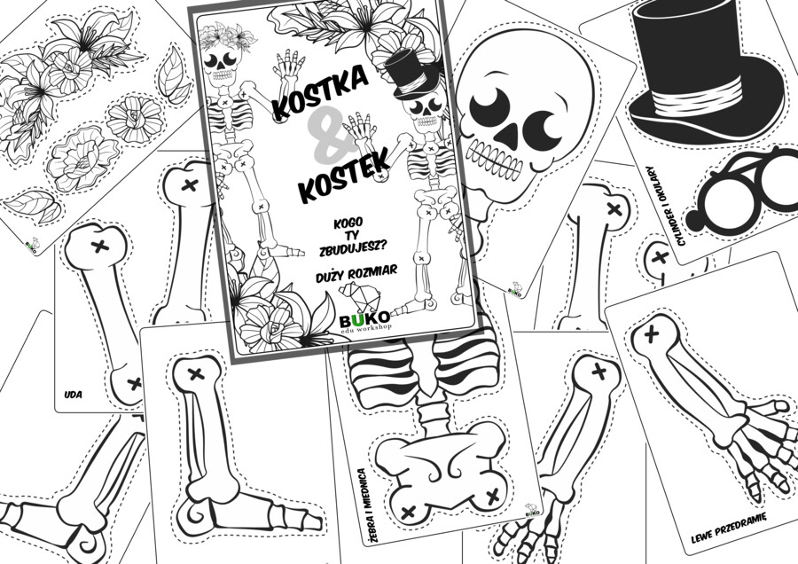 HALLOWEEN Kostka & Kostek