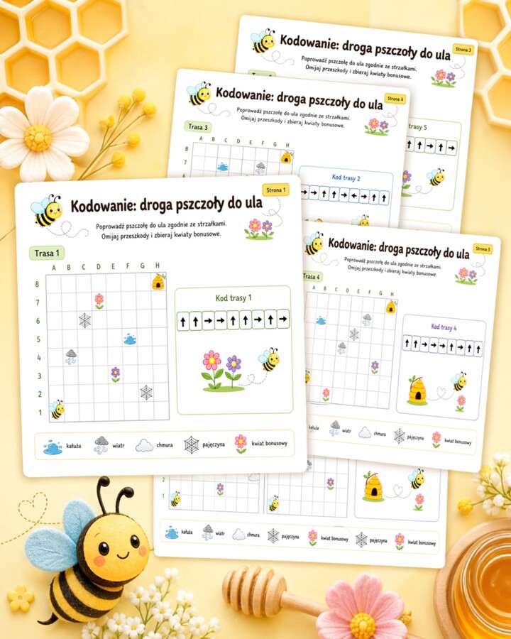 Kodowanie: droga pszczoły do ula
