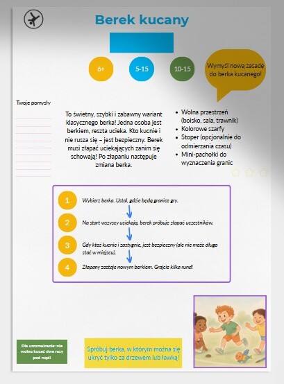 100 pomysłów na zabawę w deszczowe dni. EBOOK. 116 stron