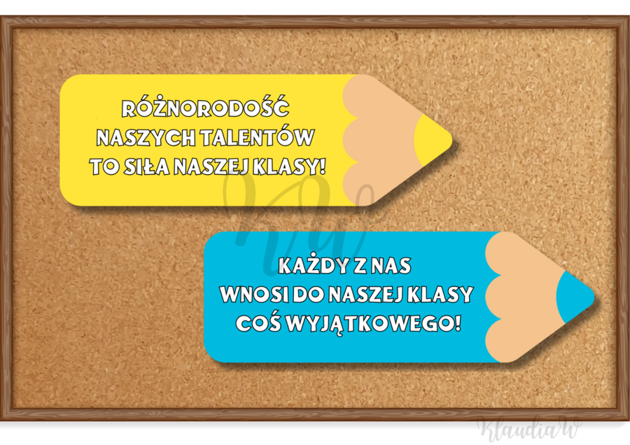 Gazetka klasowa - "JESTEŚMY DRUŻYNĄ, W KTÓREJ KAŻDY MA SWOJE MIEJSCE"