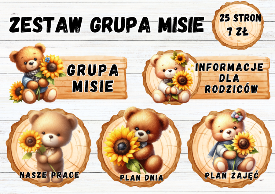 ZESTAW GRUPOWY GRUPA "MISIE"