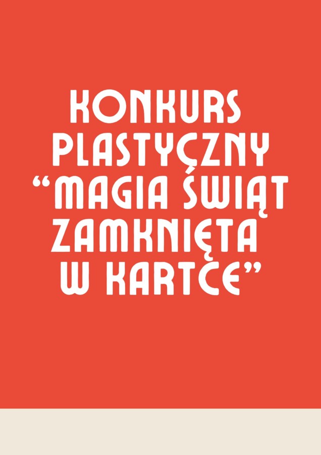 Plakat. Dyplomy. Konkurs na kartkę bożonarodzeniową.