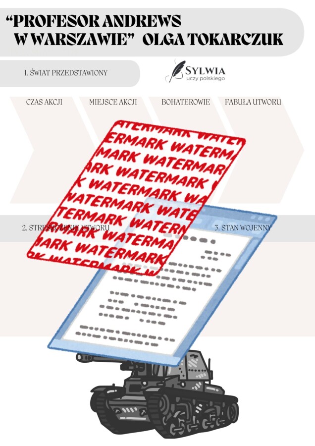 📒 Notatnik maturalny – Współczesność (wprowadzenie, Dżuma, Rok 1984, Tango, Górą Edek, Miejsce, Profesor Andrews w Warszawie, Podróże z Herodotem)