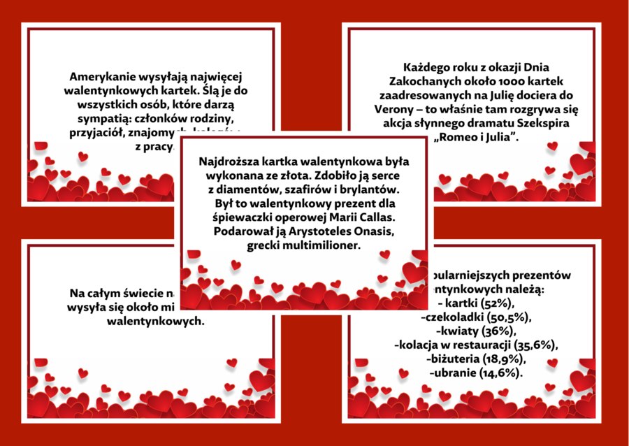WALENTYNKI – gazetka – biblioteka – świetlica – 15 stron – wersja 2