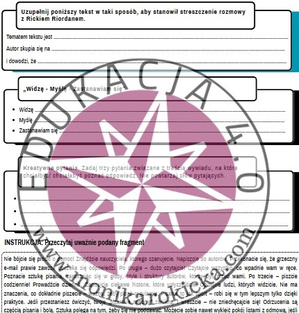 Aktywne czytanie z Rickiem Riordanem