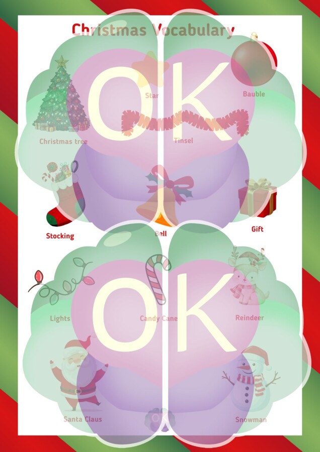 🎄 Christmas Time – Kids (Klasy 1–3) Poziom: Kids / A1, 25 stron, Święta, Boże Narodzenie, dzieci, nauka angielskiego, słownictwo świąteczne, zadania interaktywne, gry językowe, flashcards, czytanie, pisanie, liczenie, A1, klasy 1–3., Christmas, Kids, ESL