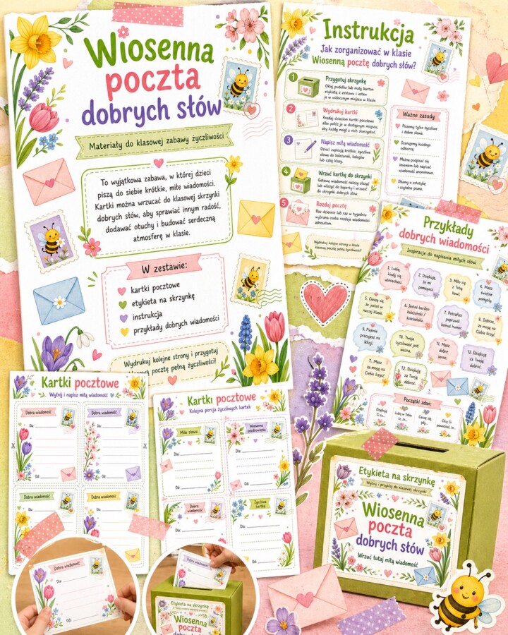Wiosenna poczta dobrych słów