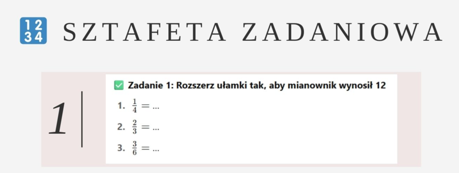 Rozszerzanie i skracanie ułamków