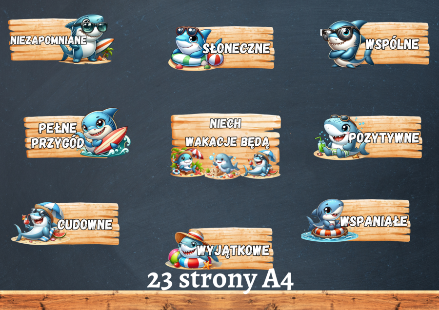 GAZETKA WAKACJE REKINY REKINKI