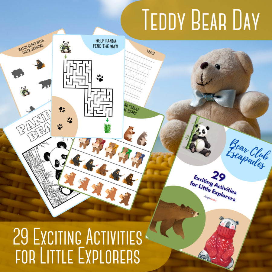 Dzień Misia | Teddy Bear Day | Karta pracy