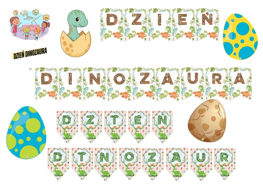 MEGA PAKA DZIEŃ DINOZAURA