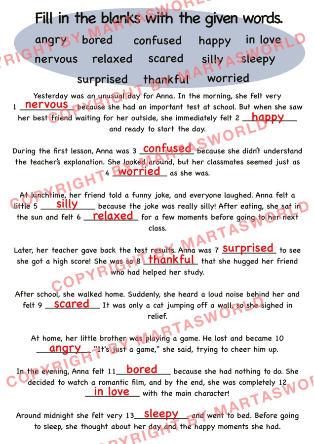 🌟 **"Feelings & Emotions" – edukacyjny materiał wizualny!** 🌟