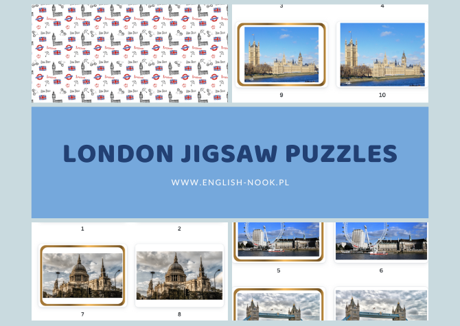 Londyn - puzzle / London jigsaw puzzles