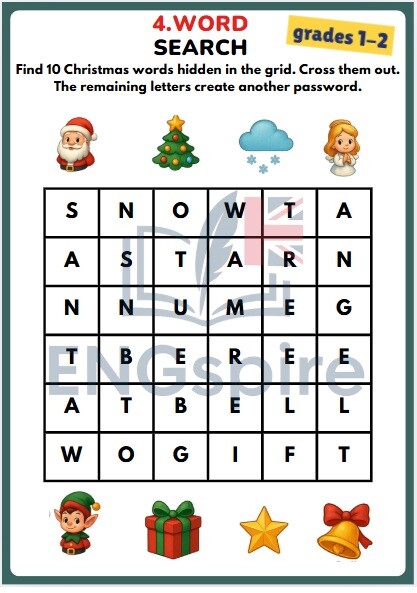 CHRISTMAS ESCAPE ROOM DLA KLAS 1-3