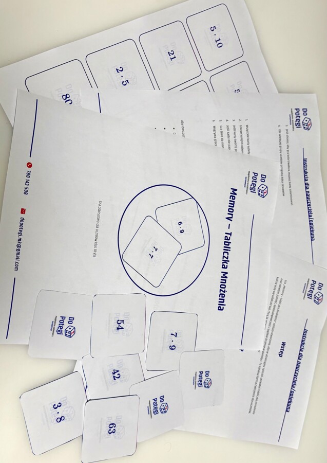 Pakiet 4 gier – Tabliczka mnożenia