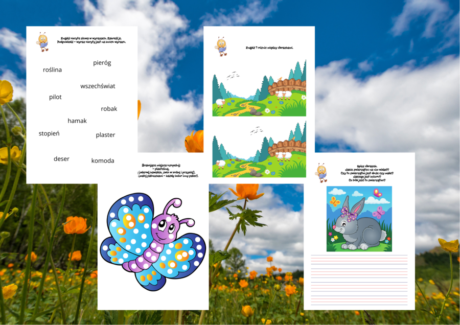 ☀️☀️☀️ WIOSENNE ZADANIA DLA DZIECI MŁODSZYCH kl. 1-3 ☀️☀️☀️ Terapia Dysleksji