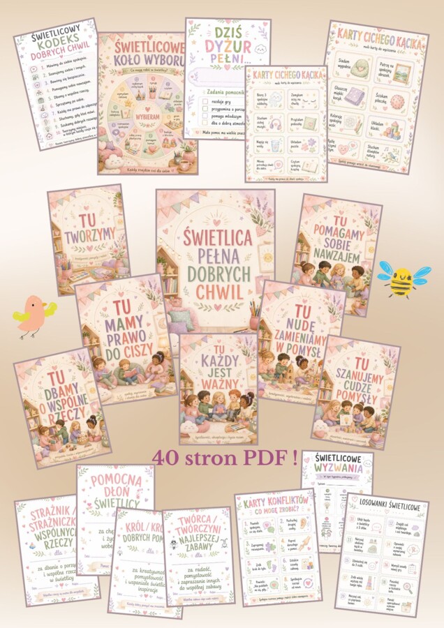 🌸 ŚWIETLICA PEŁNA DOBRYCH CHWIL 🌸