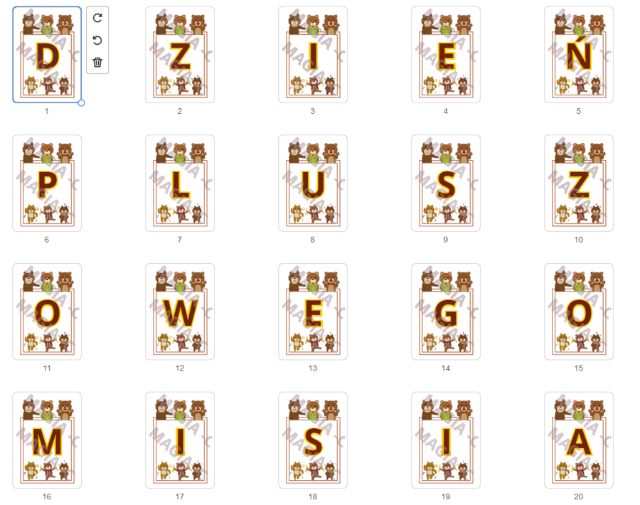 Girlanda Dzień Pluszowego Misia