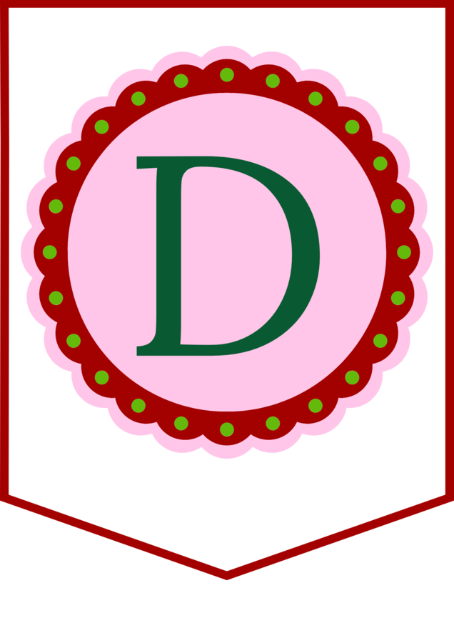 DZIEŃ KROPKI – girlanda – napis – gazetka – szkoła – wersja 1