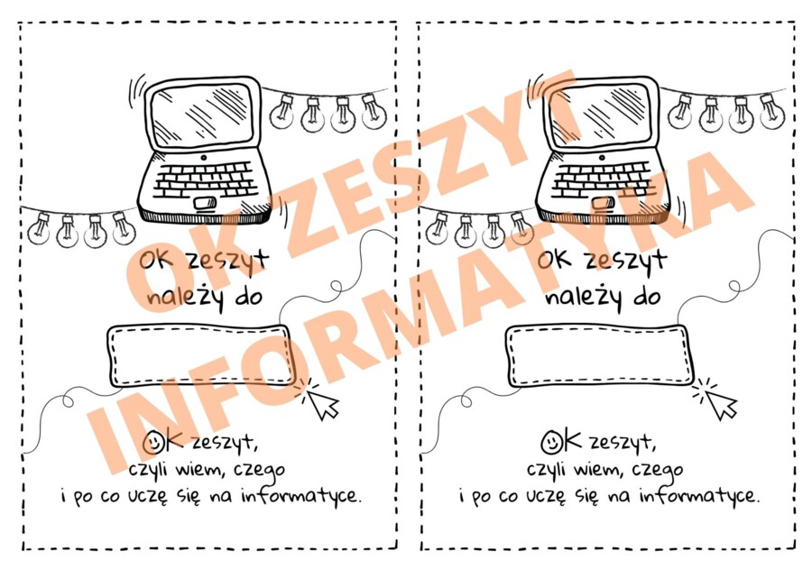 OK_zeszyt strona tytułowa - informatyka