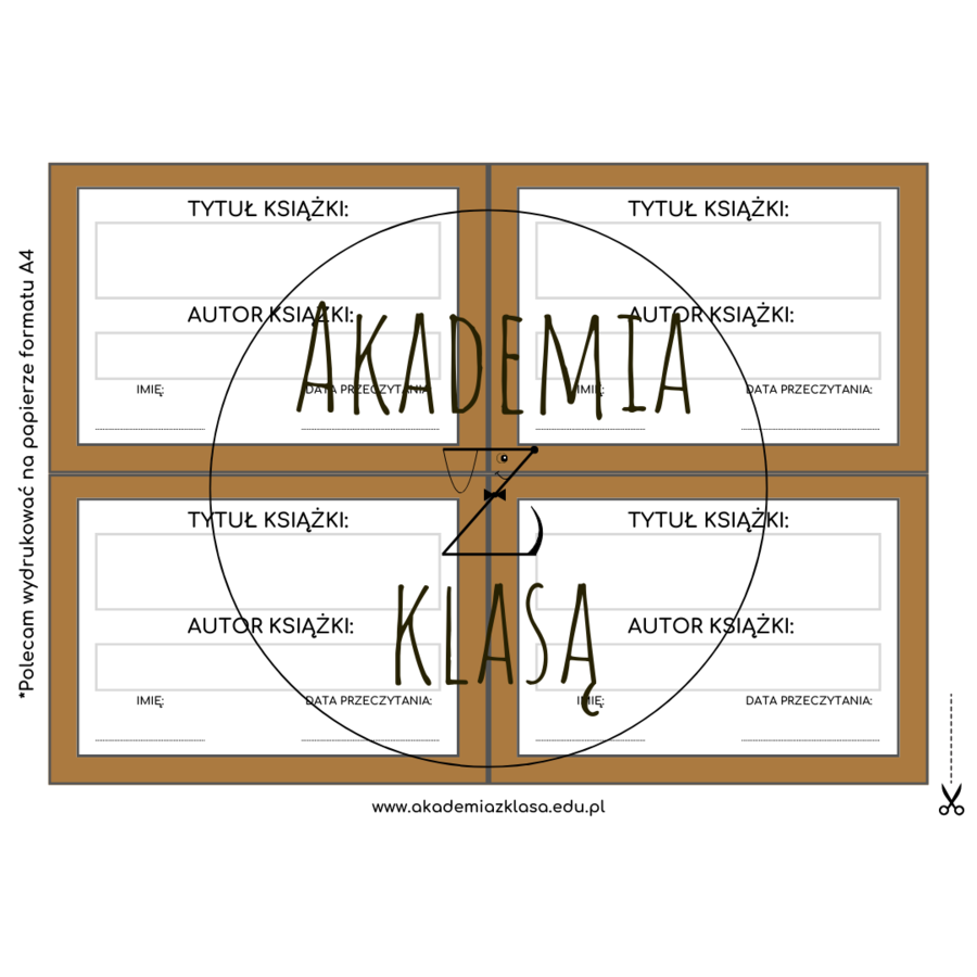 WYZWANIE CZYTELNICZE Z JAMNIKIEM KLASYKIEM na rok szkolny 2025/2026