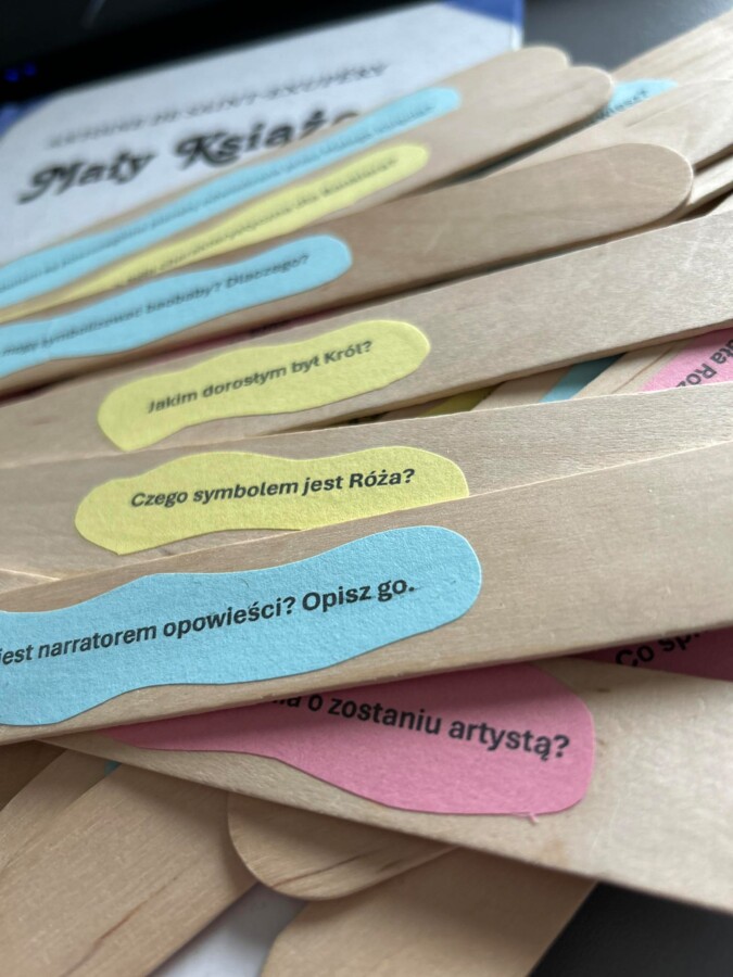 Patyczki lekturowe "Mały Książę"