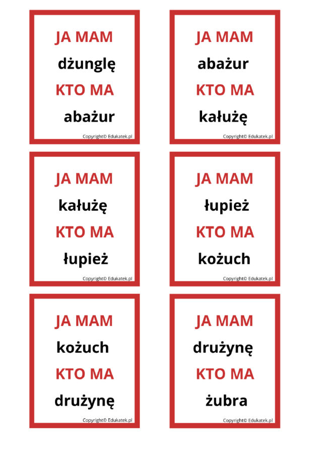 Zestaw ortograficzny – trudniejsze wyrazy