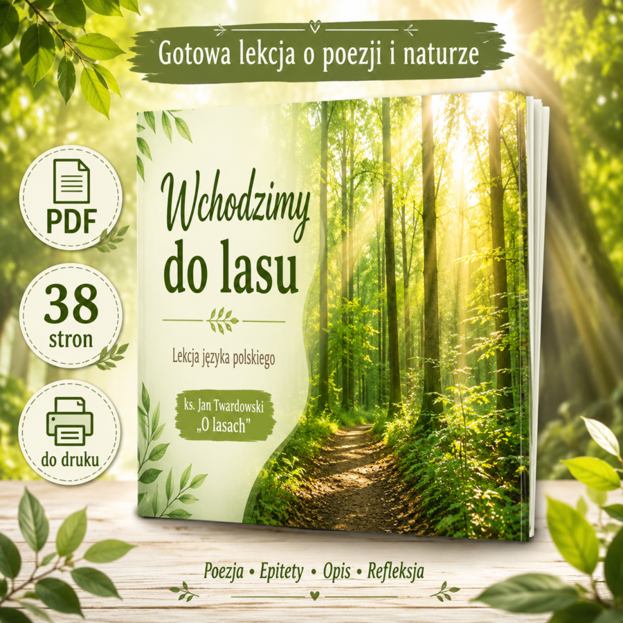 O lasach. Prezentacja na lekcję języka polskiego.