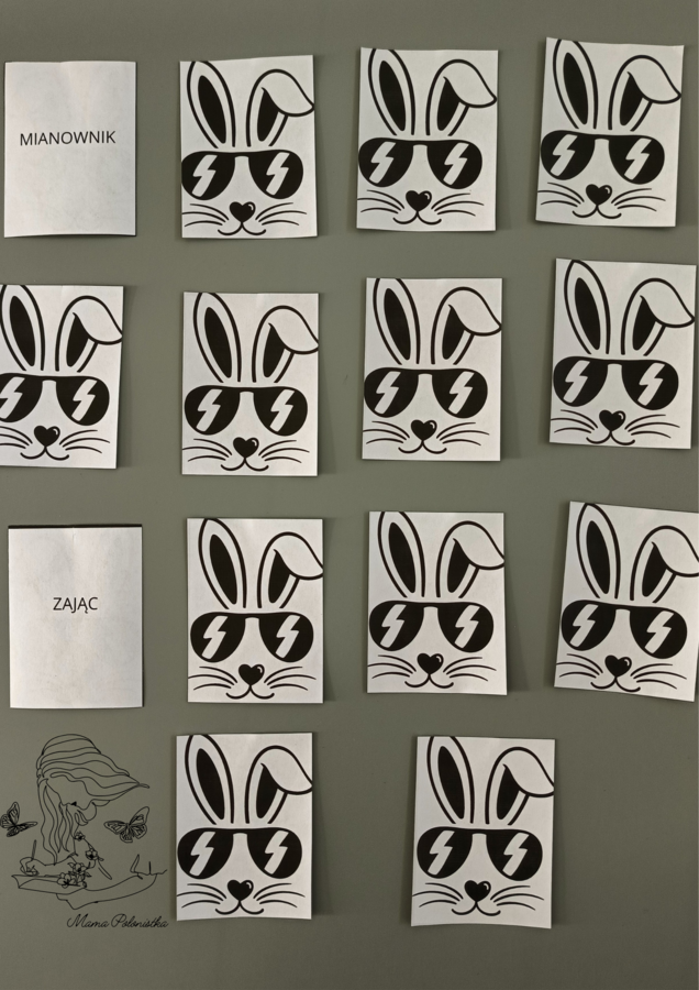 Wielkanoc - język polski - memory - literatura i gramatyka