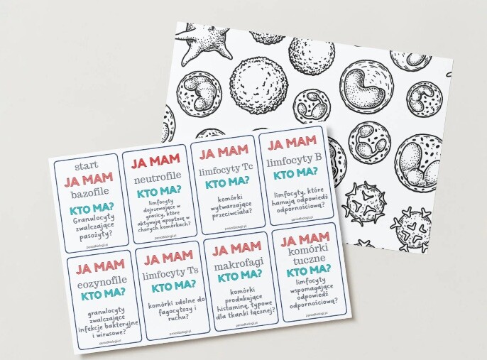 Ja mam, kto ma - powtórka układ odpornościowy LICEUM