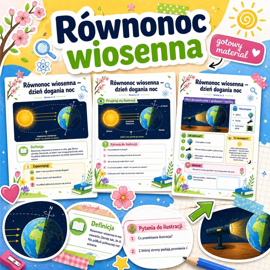 Równonoc wiosenna - dzień dogania noc