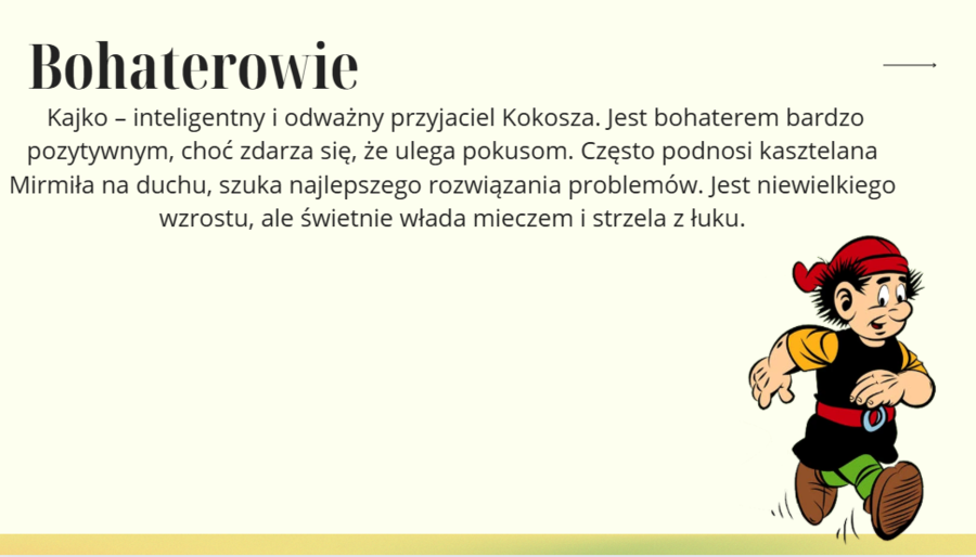 prezentacja Kajko i Kokosz