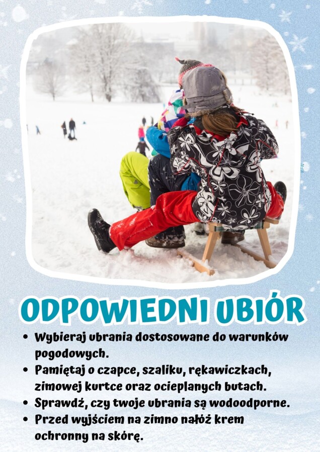 BEZPIECZNE FERIE - materiał edukacyjny