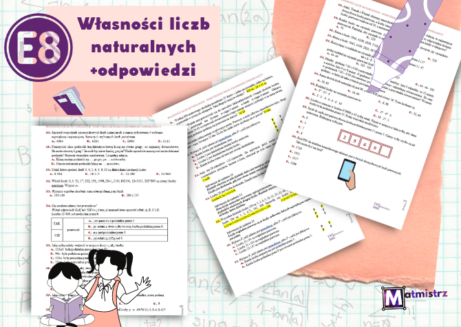 E8 Powtórzenie -własności liczb naturalnych.