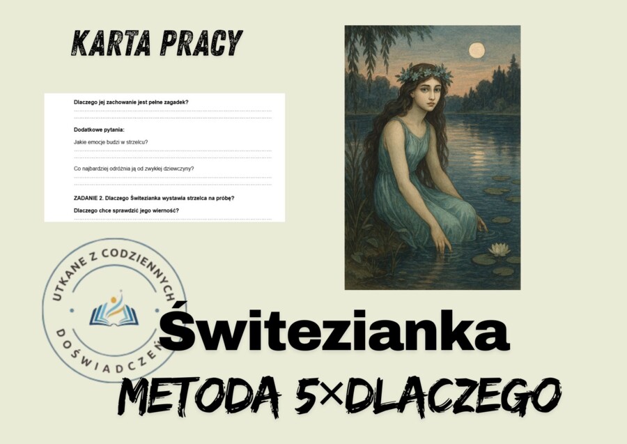 KARTA PRACY – ŚWITEZIANKA  Metoda 5×DLACZEGO