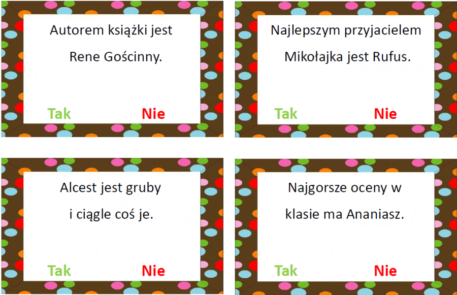 "Mikołajek" TAK czy NIE?