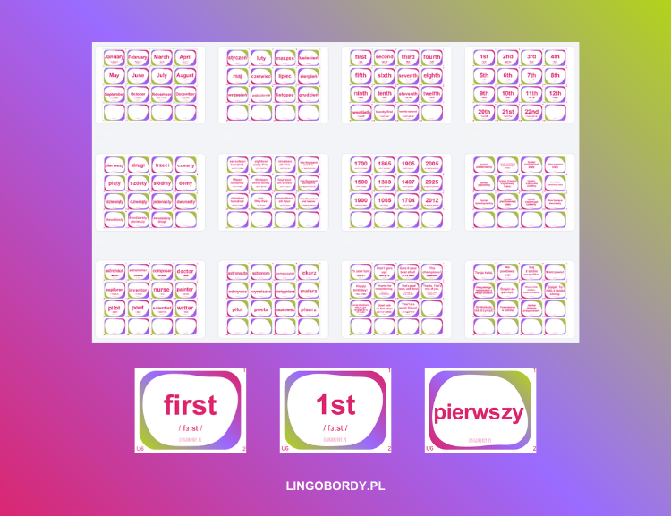 Together 5: Unit 6 – Zestaw Kart Memory ze Słownictwem (151 kart!)