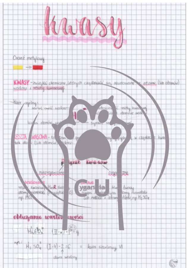 Kwasy tlenowe i beztlenowe - notatka do nauki