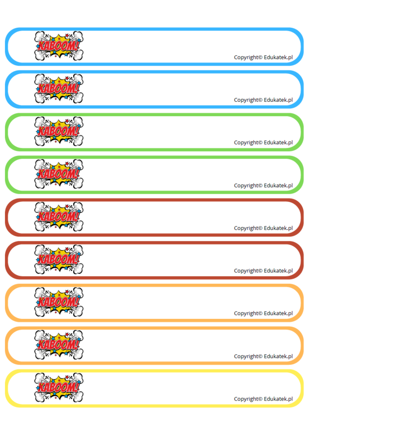 KABOOM TUS – rozwijaj emocje i umiejętności społeczne