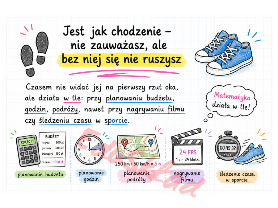 A po co mi ta matma? – gazetka ścienna, która pokazuje matematykę z zupełnie innej strony 🧠📊🧩