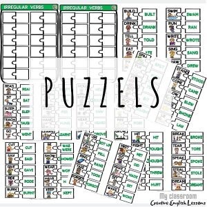 IRREGULAR VERBS - PAKIET - CZASOWNIKI NIEREGULARNE