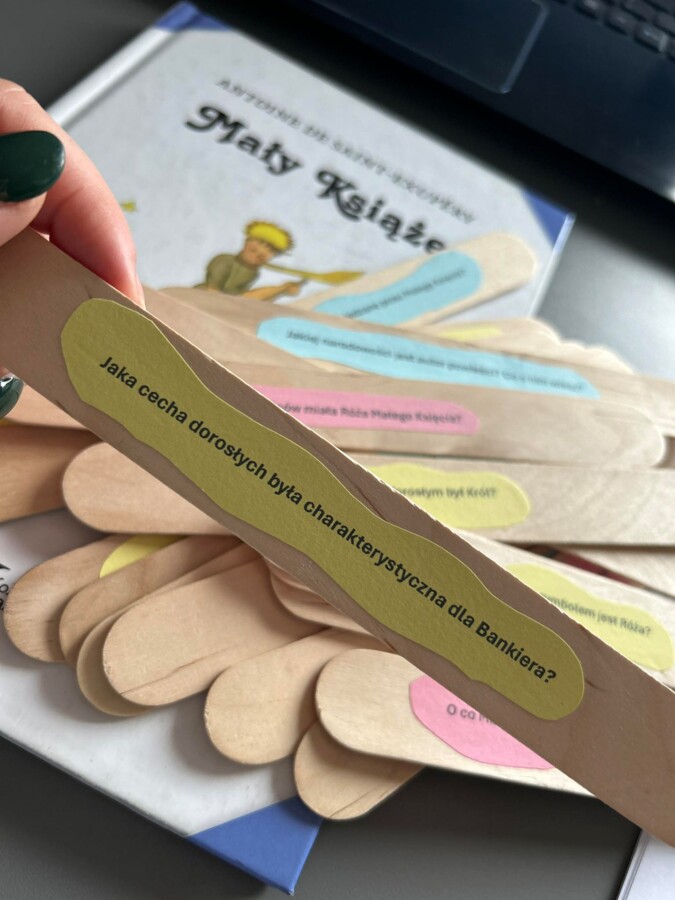 Patyczki lekturowe "Mały Książę"