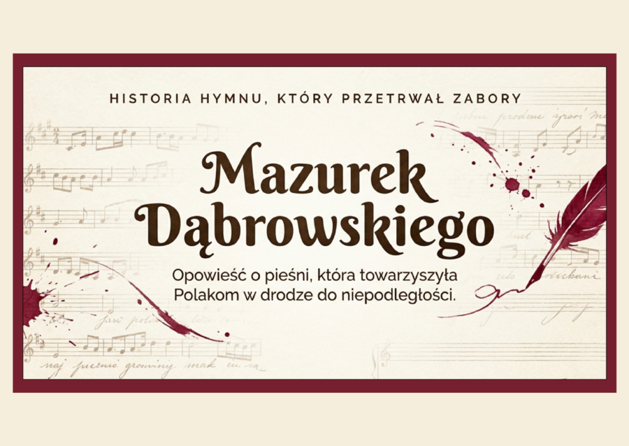 🏫MAZUREK DĄBROWSKIEGO - prezentacja - 18 slajdów