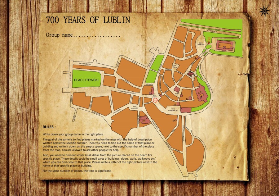 Język angielski. 700 Years of Lublin