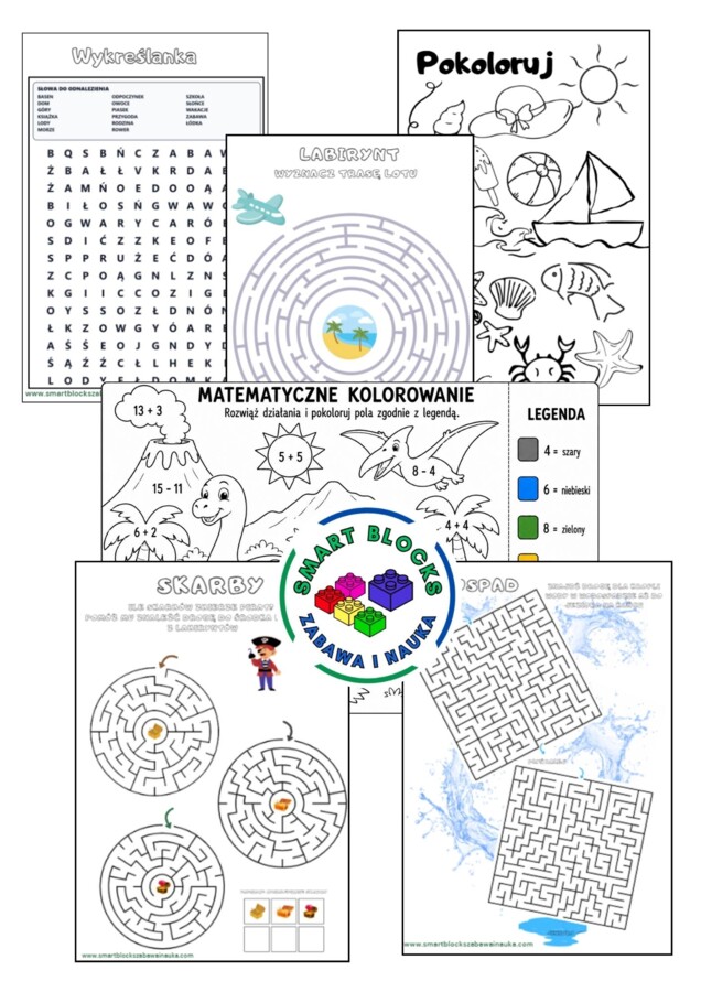 Materiały edukacyjne Pakiet 4 w 1